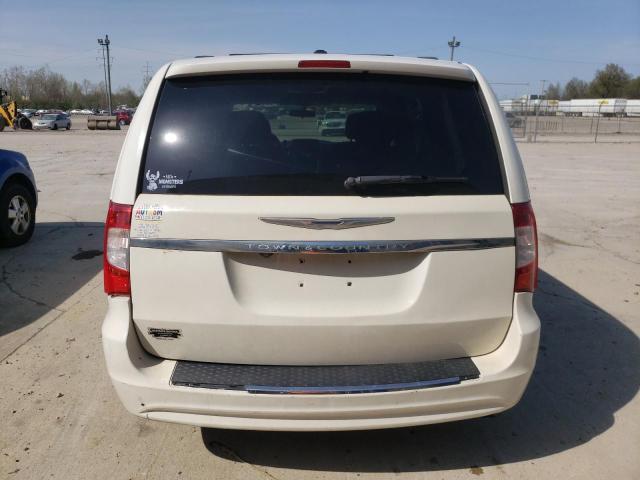 2A4RR5DG0BR780277 - 2011 CHRYSLER TOWN & COU TOURING WHITE photo 6