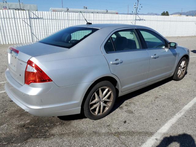 3FAHP0JA1BR221654 - 2011 FORD FUSION SEL SILVER photo 3