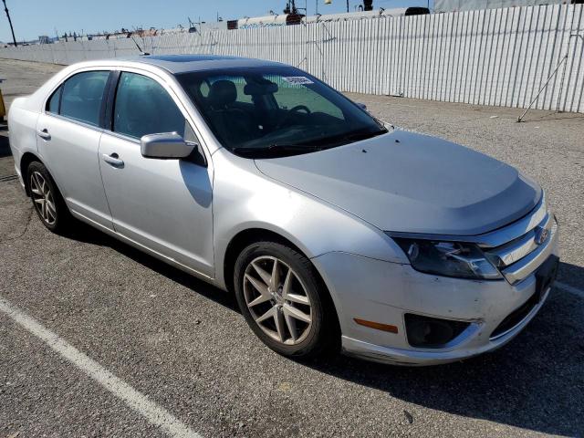 3FAHP0JA1BR221654 - 2011 FORD FUSION SEL SILVER photo 4