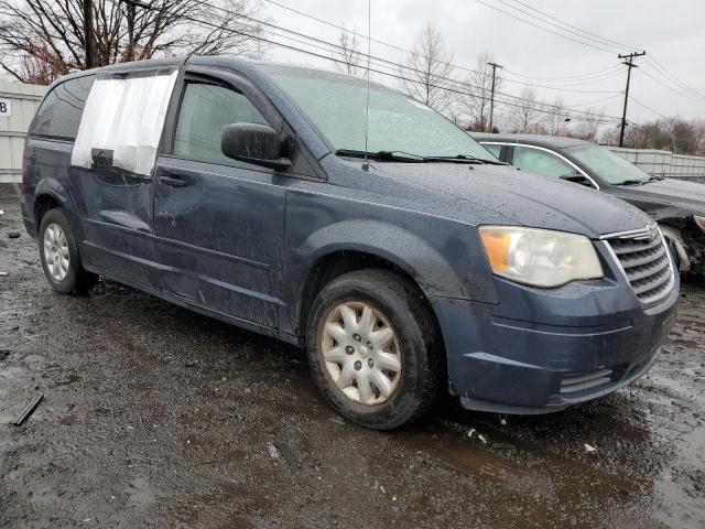 2A8HR44H28R628250 - 2008 CHRYSLER TOWN & COU LX BLUE photo 4