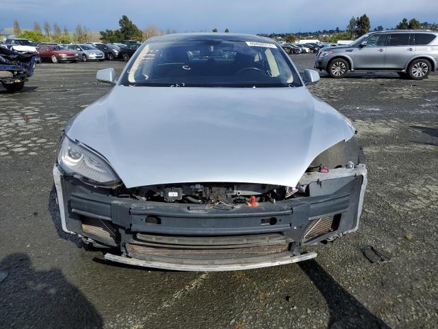 5YJSA1DN2DFP06069 - 2013 TESLA MODEL S ვერცხლისფერი ფოტო 5