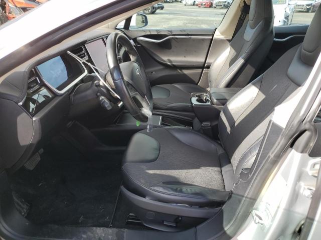 5YJSA1DN2DFP06069 - 2013 TESLA MODEL S ვერცხლისფერი ფოტო 7