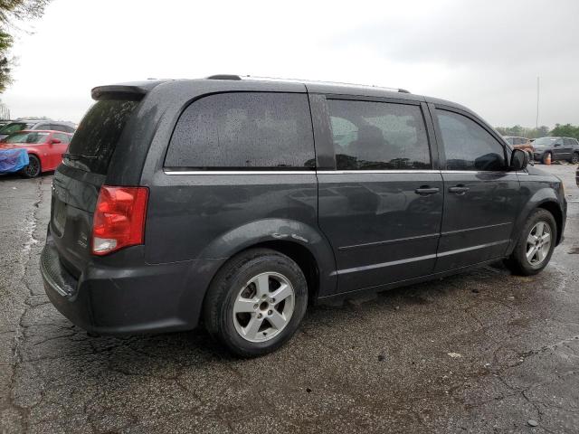 2D4RN5DG2BR678712 - 2011 DODGE GRAND CARA CREW GRAY photo 3