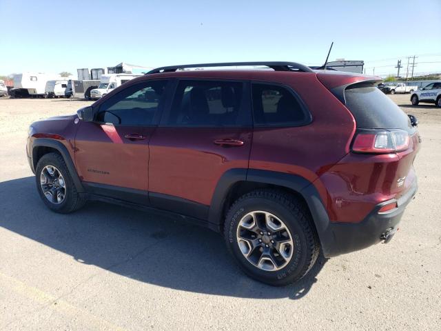 1C4PJMBX8KD283045 - 2019 JEEP CHEROKEE TRAILHAWK BURGUNDY photo 2