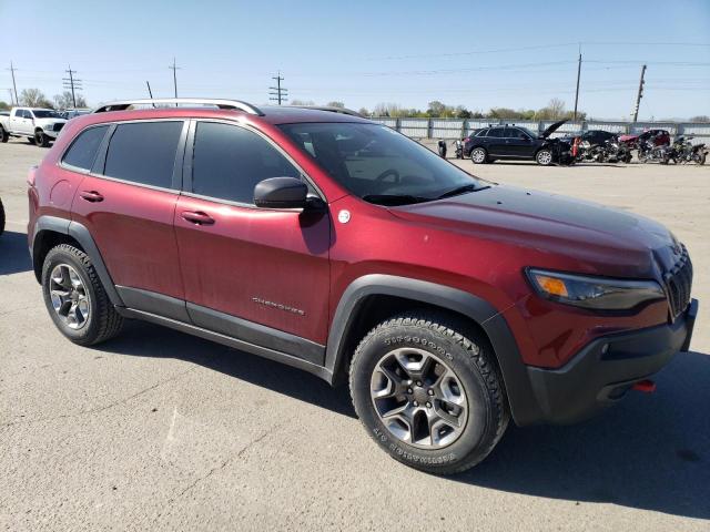 1C4PJMBX8KD283045 - 2019 JEEP CHEROKEE TRAILHAWK BURGUNDY photo 4