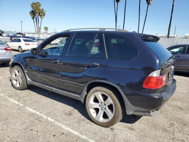 5UXFB53524LV04254 - 2004 BMW X5 4.4I BLACK photo 2