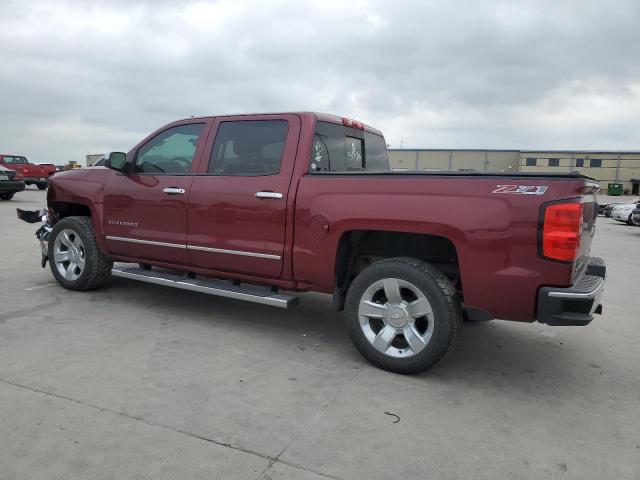 3GCUKSEC9EG409207 - 2014 CHEVROLET SILVERADO K1500 LTZ RED photo 2