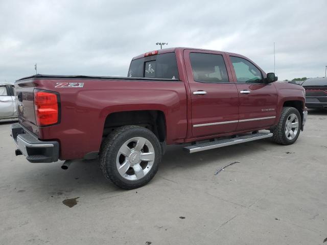 3GCUKSEC9EG409207 - 2014 CHEVROLET SILVERADO K1500 LTZ RED photo 3