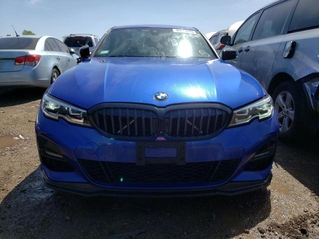 WBA5R7C00LFH76842 - 2020 BMW 330XI BLUE photo 5