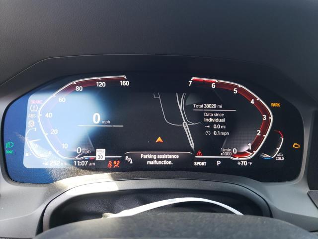 WBA5R7C00LFH76842 - 2020 BMW 330XI ლურჯი ფოტო 9