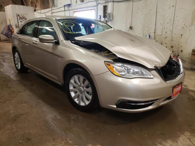 1C3CCBBBXEN179189 - 2014 CHRYSLER 200 TOURING TAN photo 1