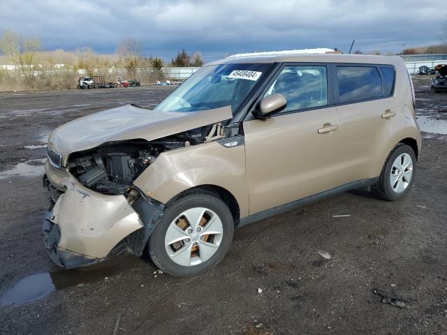 KNDJN2A25E7098961 - 2014 KIA SOUL TAN photo 1