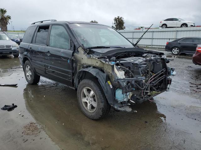 5FNYF18708B038883 - 2008 HONDA PILOT EXL BLACK photo 4