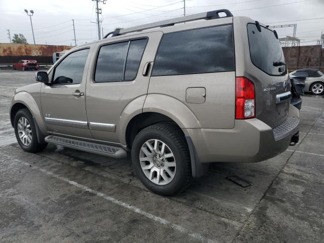 5N1BR18A78C629102 - 2008 NISSAN PATHFINDER LE ბეჟი ფოტო 2