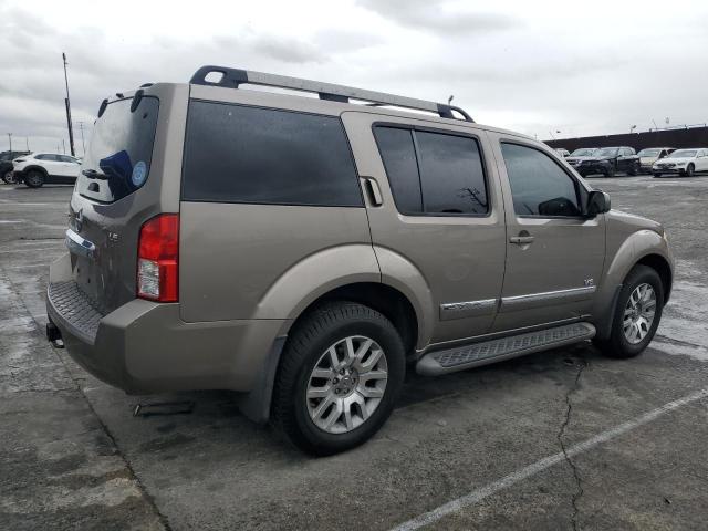 5N1BR18A78C629102 - 2008 NISSAN PATHFINDER LE ბეჟი ფოტო 3