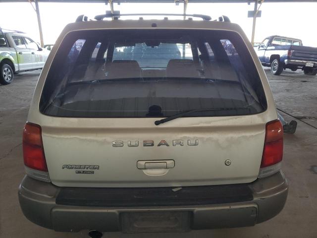 JF1SF6553XH731828 - 1999 SUBARU FORESTER S SILVER photo 6