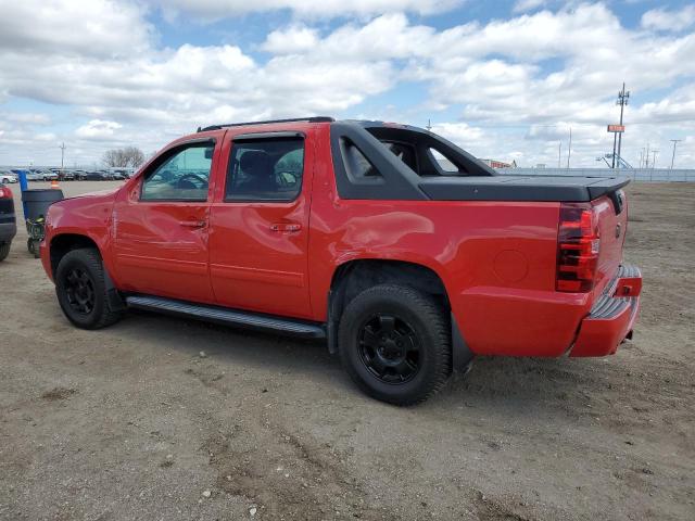 3GNTKEE3XBG274223 - 2011 CHEVROLET AVALANCHE LS RED photo 2