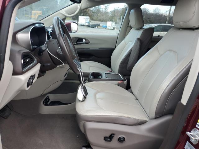 2C4RC1EGXHR564833 - 2017 CHRYSLER PACIFICA TOURING L PLUS RED photo 7