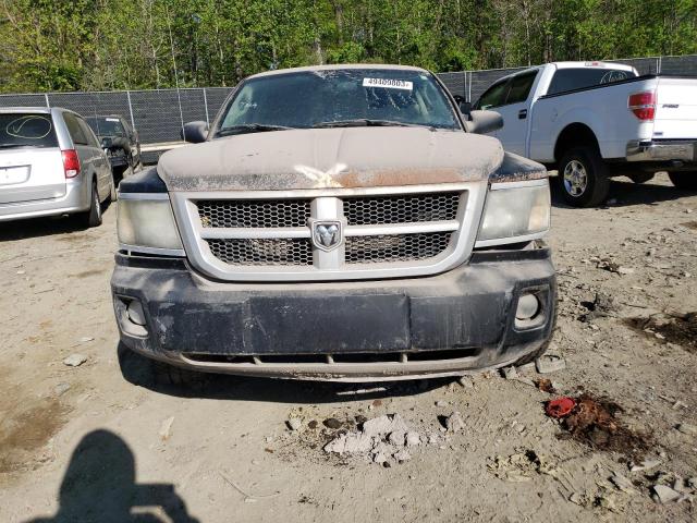 1D7RW3GP6BS559477 - 2011 DODGE DAKOTA SLT GRAY photo 5