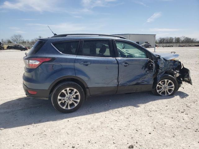 1FMCU0HD2JUC94550 - 2018 FORD ESCAPE SEL BLUE photo 3