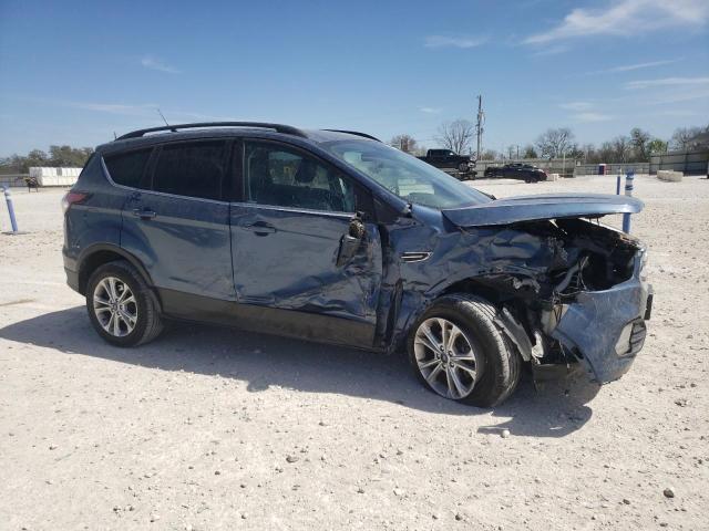 1FMCU0HD2JUC94550 - 2018 FORD ESCAPE SEL BLUE photo 4