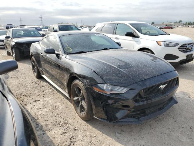 1FA6P8TH2K5175156 - 2019 FORD MUSTANG BLACK photo 4