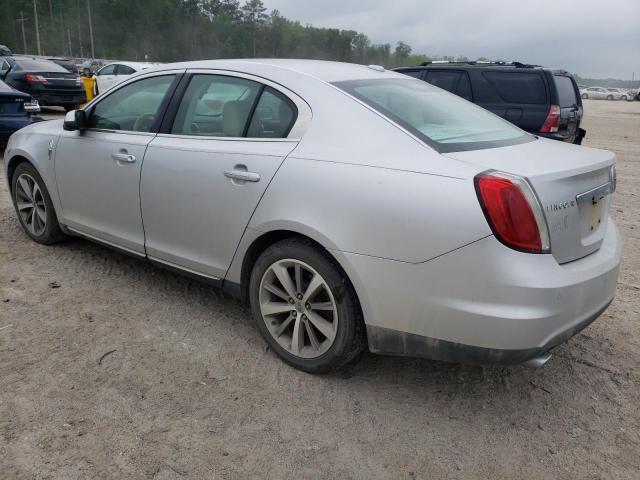 1LNHL9DR9AG609647 - 2010 LINCOLN MKS SILVER photo 2