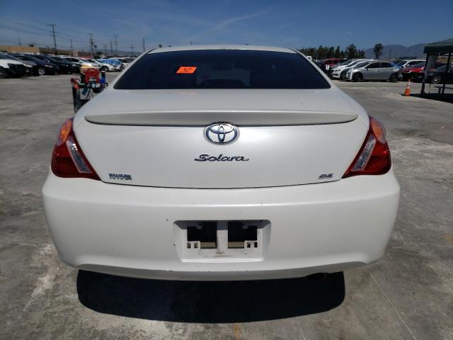 4T1CE38PX6U627450 - 2006 TOYOTA CAMRY SOLA SE WHITE photo 6