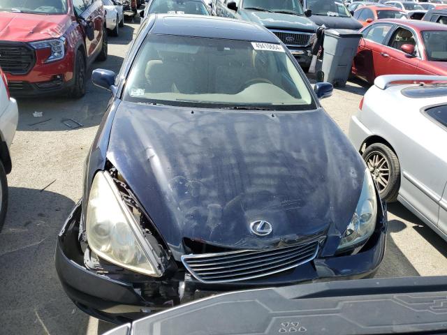 JTHBA30G165168289 - 2006 LEXUS ES 330 BLUE photo 5