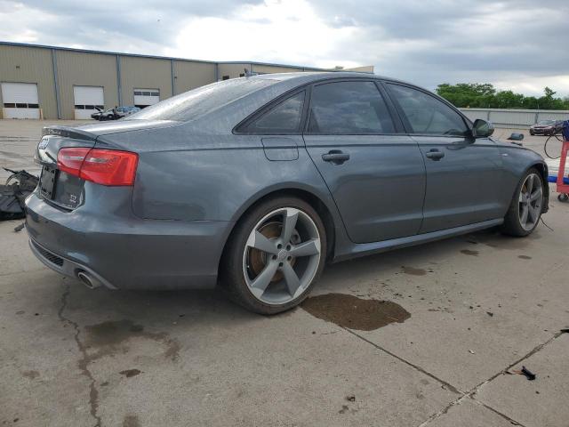 WAUHMAFC4FN017150 - 2015 AUDI A6 PRESTIGE GRAY photo 3