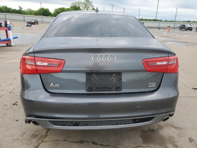 WAUHMAFC4FN017150 - 2015 AUDI A6 PRESTIGE GRAY photo 6