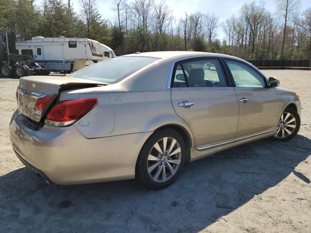 4T1BK3DB7BU398184 - 2011 TOYOTA AVALON BASE 米色 照片 3