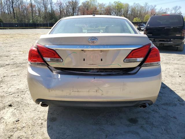 4T1BK3DB7BU398184 - 2011 TOYOTA AVALON BASE BEIGE photo 6