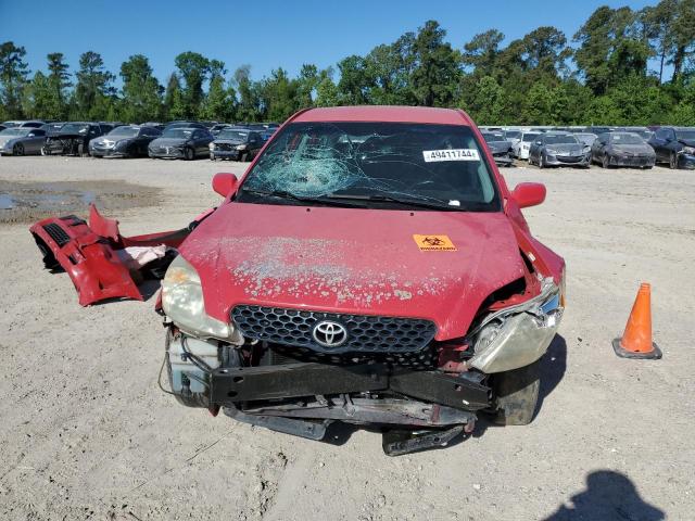 2T1KR32E93C008813 - 2003 TOYOTA COROLLA MA XR RED photo 5