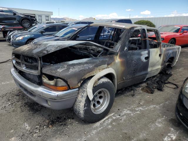 1D7HL48N93S313757 - 2003 DODGE DAKOTA QUAD SLT BLACK photo 1