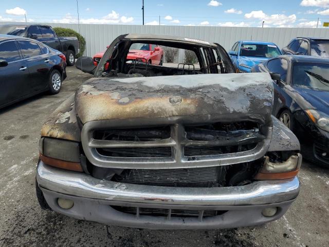 1D7HL48N93S313757 - 2003 DODGE DAKOTA QUAD SLT BLACK photo 5