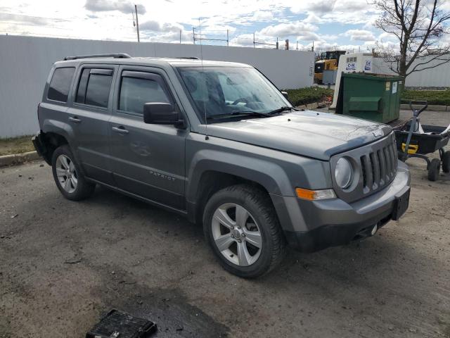 1C4NJRFB1ED531157 - 2014 JEEP PATRIOT LATITUDE GRAY photo 4