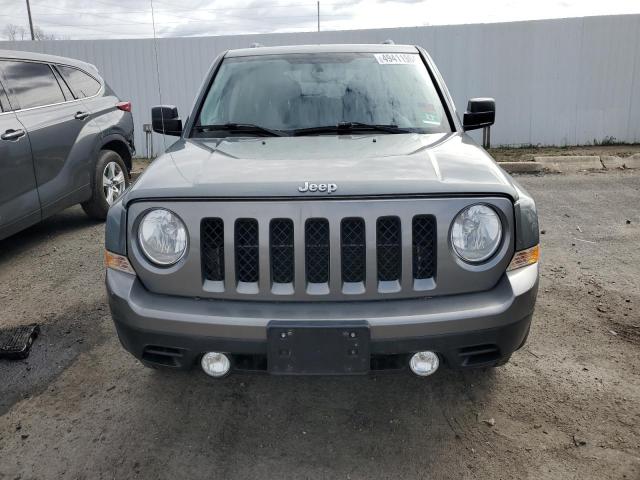 1C4NJRFB1ED531157 - 2014 JEEP PATRIOT LATITUDE GRAY photo 5