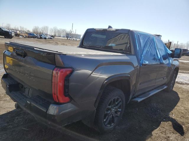 5TFNC5DB3NX008341 - 2022 TOYOTA TUNDRA CREWMAX PLATINUM 灰色 照片 3
