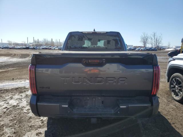 5TFNC5DB3NX008341 - 2022 TOYOTA TUNDRA CREWMAX PLATINUM 灰色 照片 6