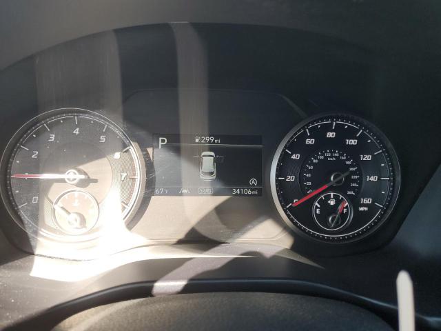 5NMS24AJ2PH627374 - 2023 HYUNDAI SANTA FE SEL GRAY photo 9