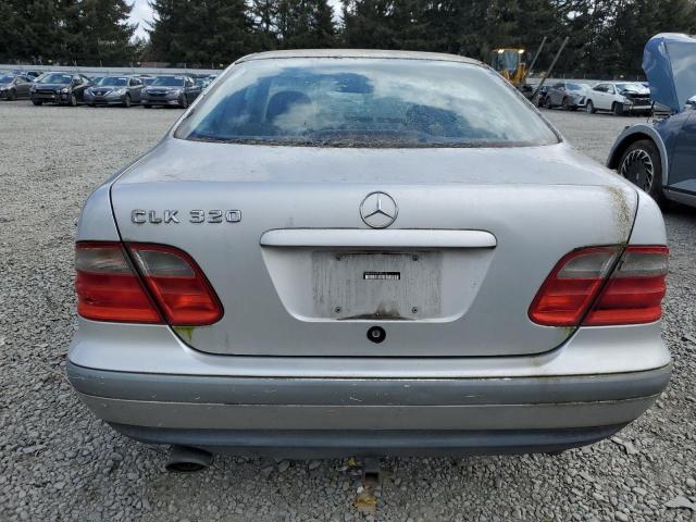 WDBLJ65G6XF097133 - 1999 MERCEDES-BENZ CLK 320 SILVER photo 6