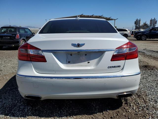 KMHGC4DD0DU250519 - 2013 HYUNDAI GENESIS 3.8L WHITE photo 6