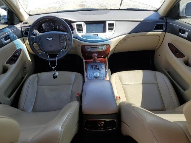 KMHGC4DD0DU250519 - 2013 HYUNDAI GENESIS 3.8L WHITE photo 8