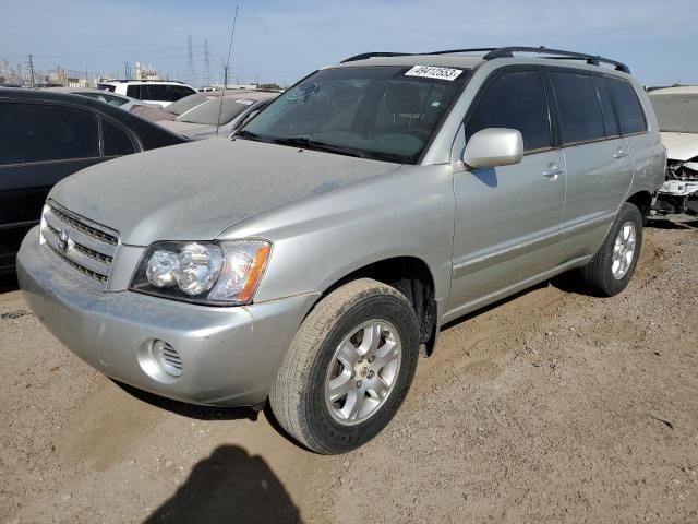 JTEHF21A030127125 - 2003 TOYOTA HIGHLANDER LIMITED SILVER photo 1