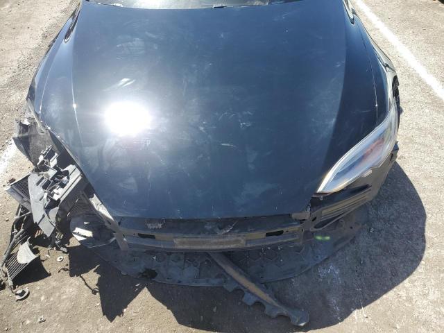 5YJSA1E24HF206876 - 2017 TESLA MODEL S შავი ფოტო 11