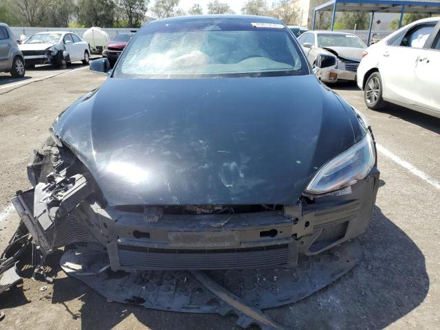 5YJSA1E24HF206876 - 2017 TESLA MODEL S შავი ფოტო 5