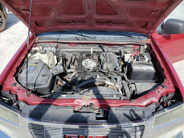 1GTCS146X68130325 - 2006 GMC CANYON RED photo 11