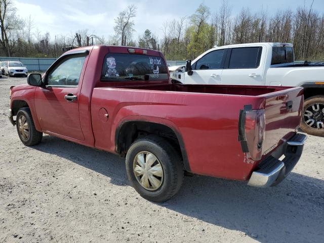 1GTCS146X68130325 - 2006 GMC CANYON RED photo 2
