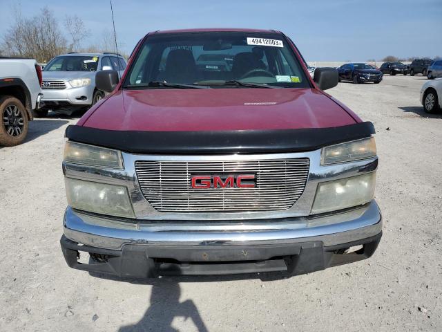 1GTCS146X68130325 - 2006 GMC CANYON RED photo 5